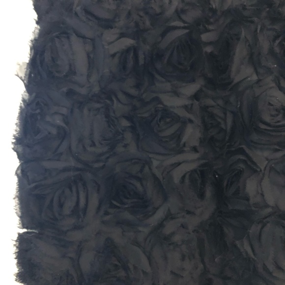 Black rose tulle skirt - Picture 2 of 3